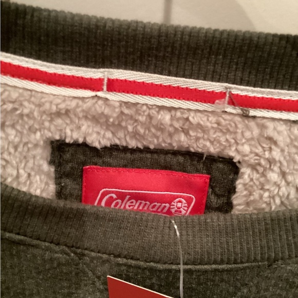 Mens Coleman Sherpa lined sweatshirt XL - Picture 2 of 3